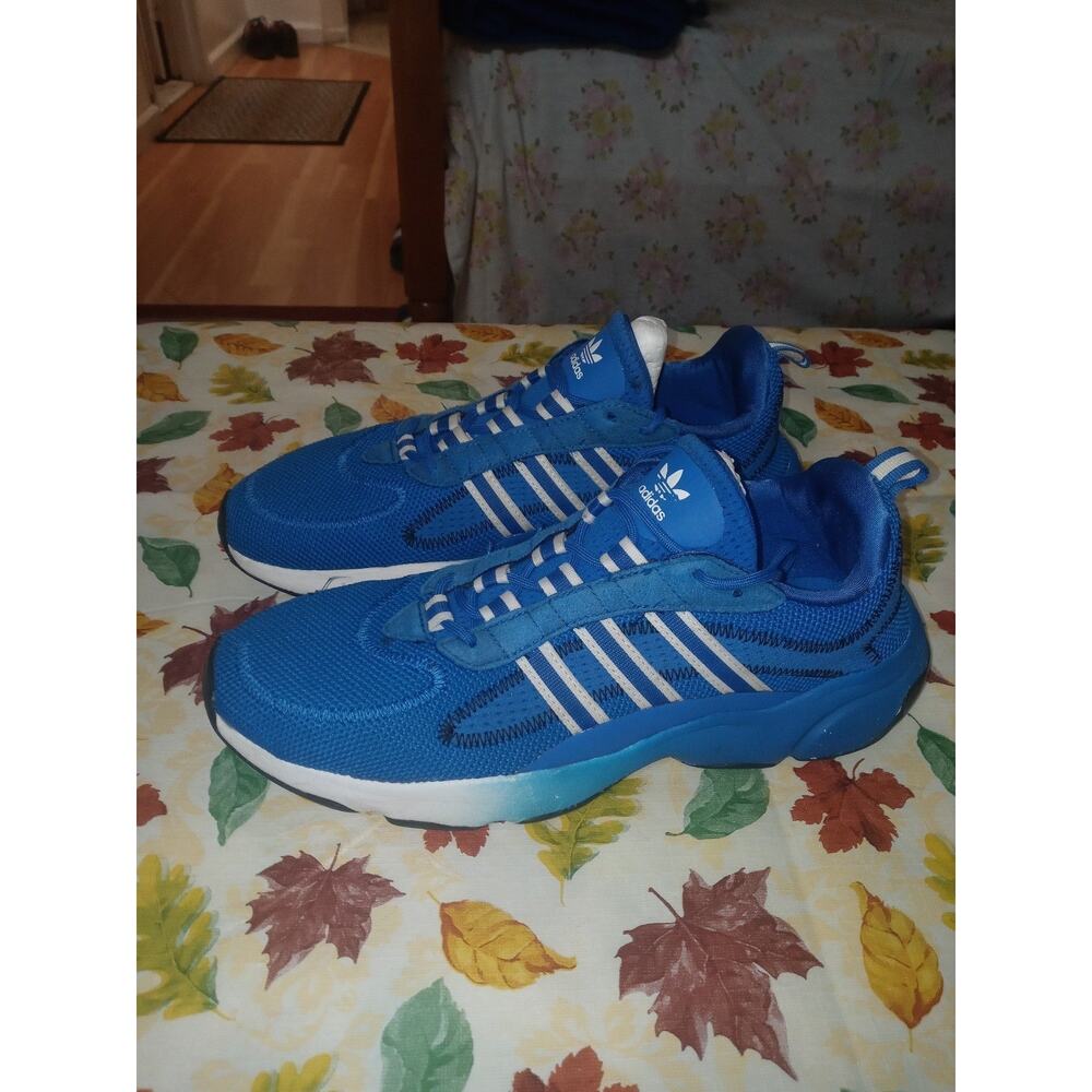 Adidas Haiwee Men Original Espadrilles Blue/White size 10.5